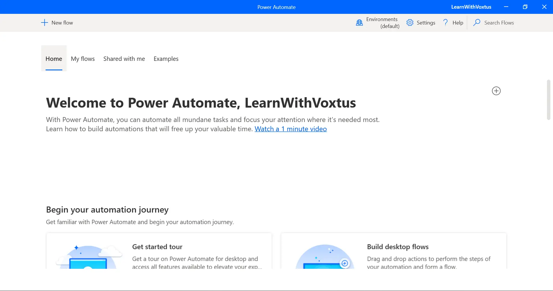 Accessing Power Automate Accessing Power Automate